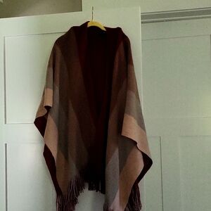 MULTI COLORED WRAP FOR FALL